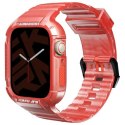 Skinarma pasek+etui Saido 2in1 Apple Watch 45/44mm czerwony/red