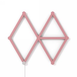 Nanoleaf Lines 60 degrees Skin - nakładka na listwy świetlne 60 stopni (9 sztuk) (pink-matte)