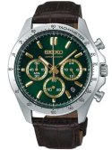 ZEGAREK MĘSKI SEIKO CHRONOGRAPH GREEN SPIRIT SBTR017 + BOX