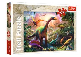 Puzzle Świat dinozaurów 100el. Trefl 16277