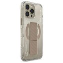 Skinarma etui Axon iPhone 16 Pro 6.3" Magnetic Charging + Grip Stand szampański/champagne