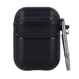 Etui Carbon do Airpods 4 z ANC czarne