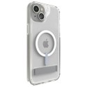 Etui ZAGG Crystal Palace Snap Kickstand MagSafe do iPhone 15 Plus przezroczysty/clear