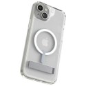 Etui ZAGG Crystal Palace Snap Kickstand MagSafe do iPhone 15 Plus przezroczysty/clear