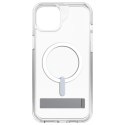 Etui ZAGG Crystal Palace Snap Kickstand MagSafe do iPhone 15 Plus przezroczysty/clear