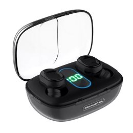 Słuchawki Bluetooth SOMOSTEL J15 Earbuds TWS Czarny LED