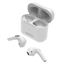 Słuchawki Bluetooth SOMOSTEL PRO 4 TWS Biały BT 5.3 Earbuds Redukcja Szumów