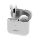 Słuchawki Bluetooth SOMOSTEL PRO 4 TWS Biały BT 5.3 Earbuds Redukcja Szumów