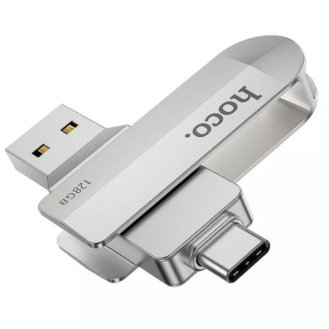 HOCO Pendrive USB A + Typ C UD10 128GB USB 3.0 - Pamięć 2w1