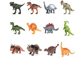 Figurki dinozaurów w walizce 46el