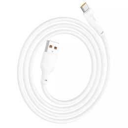 HOCO Kabel USB-A do Typ C X93 1 m Biały PD 100W 5A Szybkie Ładowanie