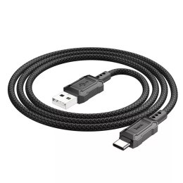 HOCO Kabel USB-A do Typ C X94 1 m Czarny 3A PVC Szybkie Ładowanie