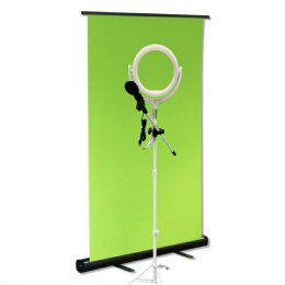 4smarts Zestaw Streamera Green-Screen 1.1x2m / mikrofon / lamka do selfie 541051