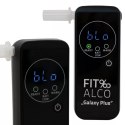 Alkomat FITalco Galaxy Plus tester trzeźwości z platynowym czujnikiem elektrochemicznym elektrochemiczny Czarny