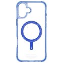 Skinarma etui Saido iPhone 16 6.1" Magnetic Charging niebieski/blue