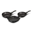 BERLINGER HAUS 3 PCS FRYPAN ZESTAW 3 PATELNI BLACK ROSE [40753]