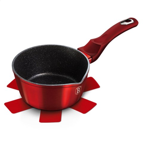 BERLINGER HAUS SAUCE PAN RONDEL 16CM 1.2L METALLIC LINE BURGUNDY [76653]