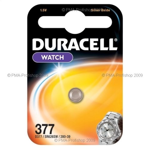 DURACELL BATTERY 377 SR626 1,5V BLISTER*1