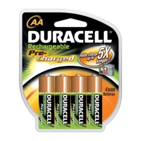 DURACELL RECHARGEABLE Ni-MH AA 2500mAh DX1500 4BATT/BL