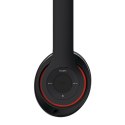 FREESTYLE SŁUCHAWKI NAUSZNE BLUETOOTH Z MIKROFONEM FM MP3 AUX HEADSET BLACK [43681]