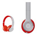 FREESTYLE SŁUCHAWKI NAUSZNE BLUETOOTH SŁUCHAWKI BEZPRZEWODOWE BLUETOOTH Z MIKROFONEM GREY RED [43686]