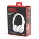 FREESTYLE SŁUCHAWKI NAUSZNE BLUETOOTH SŁUCHAWKI BEZPRZEWODOWE BLUETOOTH Z MIKROFONEM WHITE WHITE [43050]