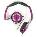 FREESTYLE SŁUCHAWKI NAUSZNE + MIC SŁUCHAWKI Z MIKROFONEM ABC-PS022 PURPLE [41288] TE