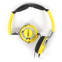 FREESTYLE SŁUCHAWKI NAUSZNE + MIC SŁUCHAWKI Z MIKROFONEM ABC-PS022 YELLOW [41287] TE