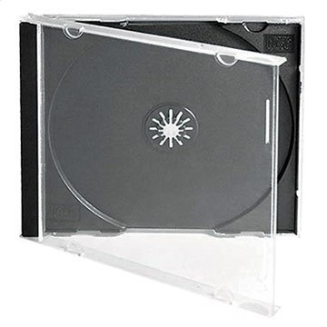 OMEGA PUDEŁKO JEWEL CASE 1 CD BLACK [56928]