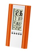 FIESTA DIGITAL WEATHER STATION LCD WIRED SENSOR ORANGE [43572]