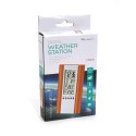 FIESTA DIGITAL WEATHER STATION LCD WIRED SENSOR ORANGE [43572]