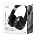 FREESTYLE BLUETOOTH ACTIVE NOISE CANCELING HEADPHONES WITH MIC / SŁUCHAWKI BEZPRZEWODOWE BLUETOOTH Z MIKROFONEM I ANC BLACK [449