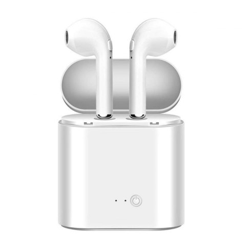 FREESTYLE BLUETOOTH V5.0 EARPHONES TWS + CHARGING STATION SŁUCHAWKI BLUETOOTH TWS ZE STACJĄ ŁADUJĄCĄ DOT WHITE [45715]