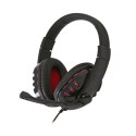 FREESTYLE GAMING SŁUCHAWKI NAUSZNE HI-FI + MIC+USB GAMINGOWE SŁUCHAWKI PRZEWODOWE HI-FI Z MIKROFONEM + USB BLACK [42690] TE