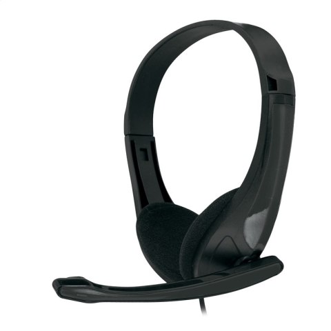 FREESTYLE HI-FI STEREO HEADPHONES SŁUCHAWKI + MIC, BLACK [43085] TE