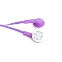 FREESTYLE IN-EAR EARPHONES + MIC SŁUCHAWKI DOUSZNE Z MIKROFONEM VIOLET [42080] TE