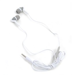 FREESTYLE IN-EAR EARPHONES + MIC SŁUCHAWKI DOUSZNE Z MIKROFONEM WHITE [42705] TE