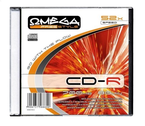 FREESTYLE CD-R 700MB 52X SLIM*1 FOLIA [56664]