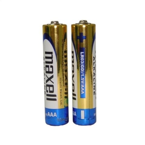 MAXELL BATTERY ALKALINE LR03/AAA SHRINK*2 723927.04.CN