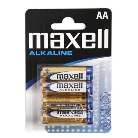 MAXELL BATTERY ALKALINE LR06/AA BLISTER*4 723758.04.EU