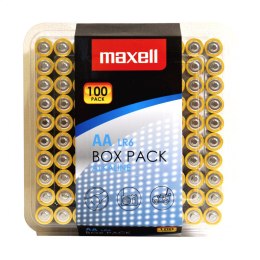 MAXELL BATTERY ALKALINE LR06/AA BOX*100 790409.01.CN
