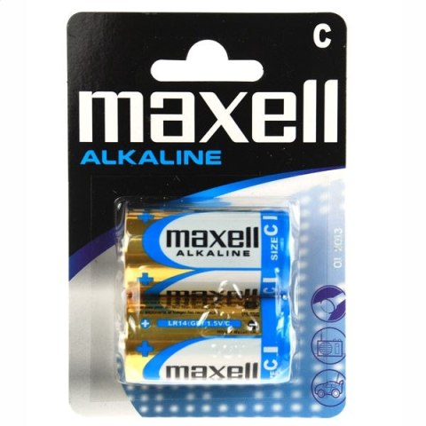 MAXELL BATTERY ALKALINE LR14 / C BLISTER*2 774417.04.EU