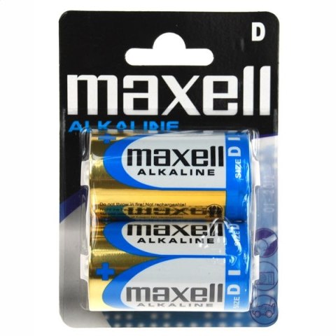 MAXELL BATTERY ALKALINE LR20 / D BLISTER*2 774410.04.EU