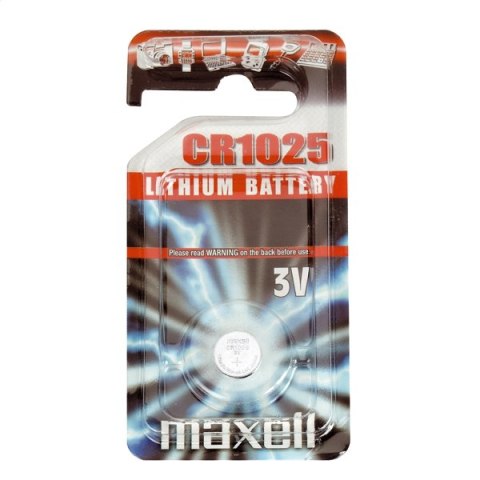 MAXELL BATTERY CR1025 BLISTER*1 10238700