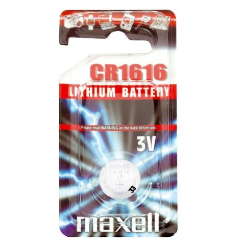 MAXELL BATTERY CR1616 BLISTER*1 10238300