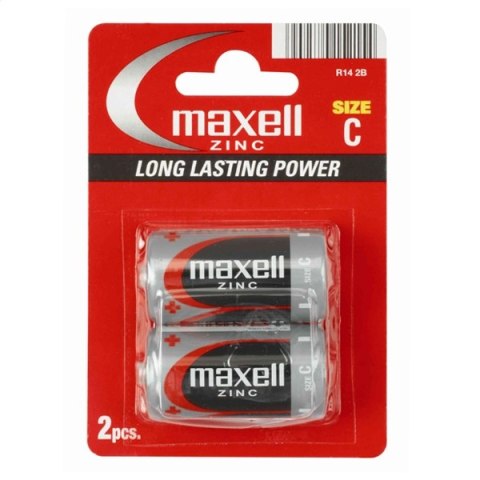 MAXELL BATTERY MANGANESE/ZINC R14 / C BLISTER*2 774403.04.EU