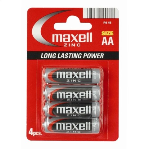 MAXELL BATTERY MANGANESE/ZINC R6/AA BLISTER*4 774405.04.EU