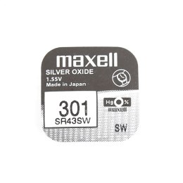 MAXELL BATTERY SR43SW 1PC EU MF 18288900 [301]