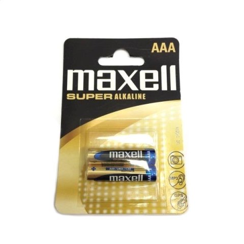 MAXELL BATTERY SUPER ALKALINE LR03/AAA BLISTER*2 790340.04.EU