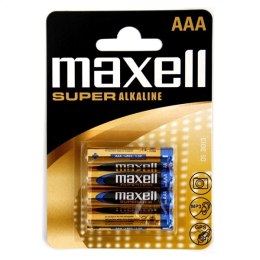 MAXELL BATTERY SUPER ALKALINE LR03/AAA BLISTER*4 790336.04.EU